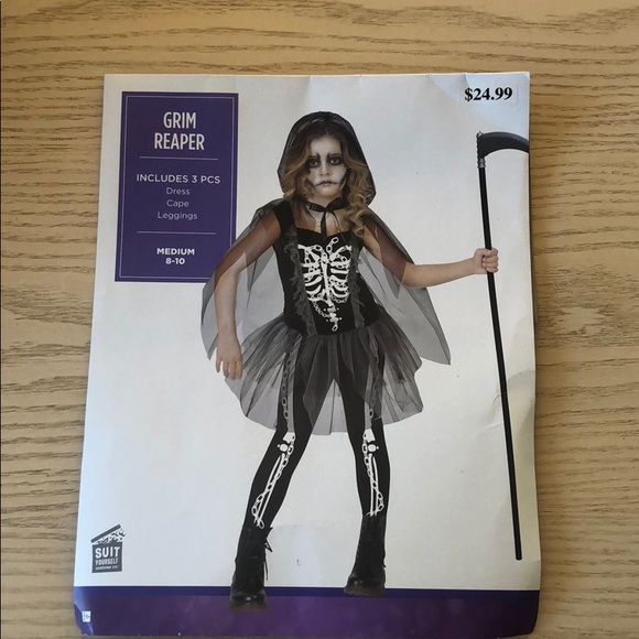 Suit Yourself Costume Co Grim Reaper Costume - Picture 1 of 6